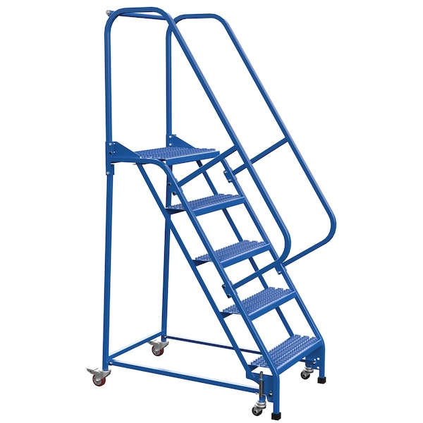 80 H Steel PW Ladder, Grip Strut, 5 Step, 5 Steps